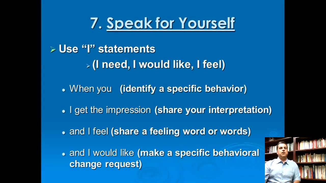 Communication and Relationships - Dr. Buddy Mendez