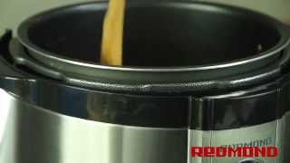 Жареный картофель с шампиньонами в мультиварке-скороварке REDMOND RMC-M4504 Жареный картофель с шампиньонами в мультиварке-скороварке REDMOND RMC-M4504