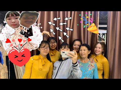 Kim Đô_ Đi Thử Áo Dài Bưng Quả Cùng Nhóm Bạn Thân, Chuẩn Bị Cho Đám Cưới Tiên Heo.