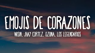 Watch Wisin Jhay Cortez  Ozuna Emojis De Corazones feat Los Legendarios video