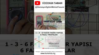 1 3 6 Fazin Fazör Yapisi 6 Fazli Trafolar