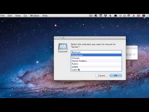 Mac OS 10.7 Lion Server Part 8: Connect & Auto Mount AFP