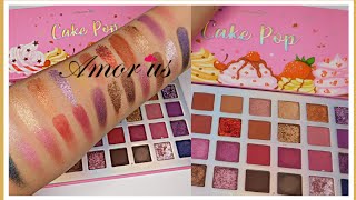 Nueva CAKE POP Amor US Palette | Swatches