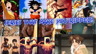 TOP 10 MOTIVATING ANIME/ANIMATED Characters!! That Make ya wanna workout!