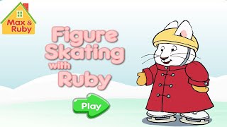 Max And Ruby Figure Skating With Ruby - Old Flash Games