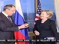 Hillary Clinton presents misspelled gift to Russian foreign minister