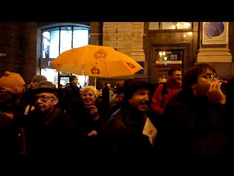 22.11.2011Freedom Day.Kyiv.Ukraine."СПАСИБО ЖИТЕЛЯМ.."