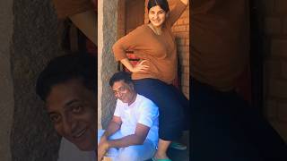 Prakash Raj And His Family Ll His First And Second Wife With Kids