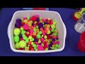 Pom Pom Sensory Tub