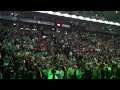 The 2010 Boston Celtics are introduced for the first time at home