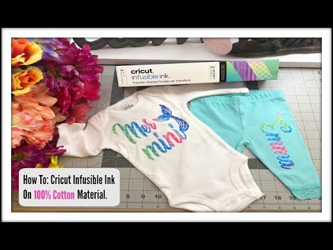 Cricut Infusible Ink Step by Step On 100% Cotton | mamaplusceo | starting a business from home