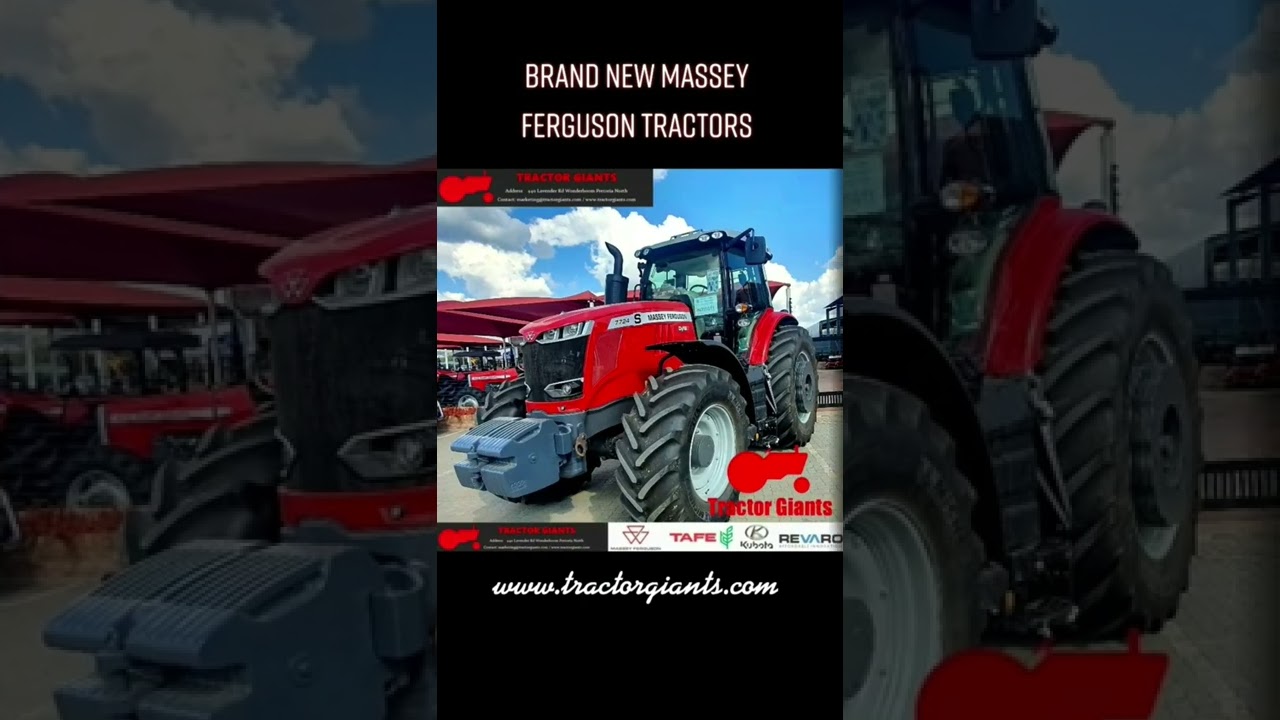 Brand New Massey Ferguson tractors for sale at Tractor Giants www.tractorgiants.com