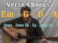 Seminole Wind (John Anderson) Em - G - D - A - Easy Beginner Strum Guitar Lesson - How to Play