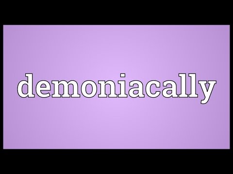 Header of demoniacally