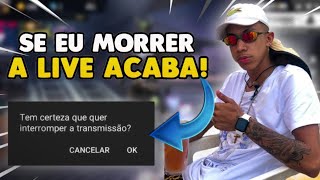 Free Fire Ao Vivo Se Eu Morrer A Live Acaba - Treino Mobile Victor Kayan