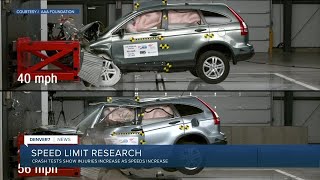 Speed Limit Research Injuries Increase As Speed Increases