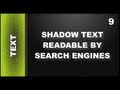 Web Design Tutorials for Xara Web Designer 9 Premium: Text With A Shadow Lesson 120