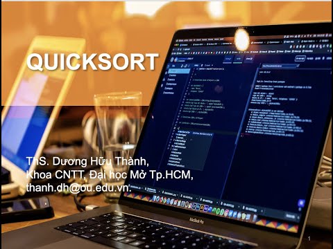 Thuật toán sắp xếp QuickSort