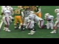 Oregon FB Juan Shedrick 9 yard run vs. Stanford 11-02-1991