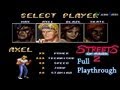 Streets Of Rage 2 Walkthrough - Full Playthrough - AXEL