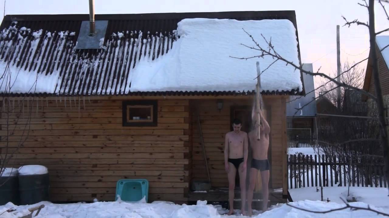 Видео Секса В Русской Зимний Бани