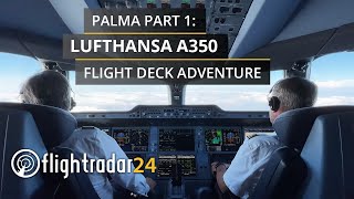 On The Flight Deck To Mallorca A Special Trip Aboard The Lufthansa A350