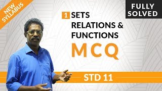 Sets and Relation | MCQ | Fully Solved | Tamilnadu Syllabus | Std 11 | Jacob Selvaraj