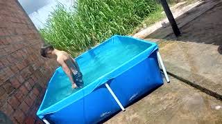 Tomado Banho De Piscina Ckee2