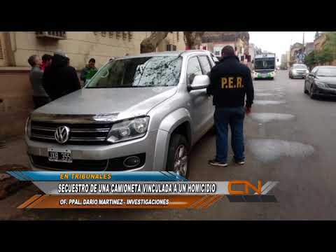 Fue secuestrada una camioneta vinculada a la muerte de Cristian Gauto