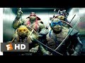 Teenage Mutant Ninja Turtles (2014) - Elevator Freestyle Scene (8/10) | Movieclips
