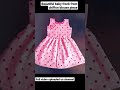diy designer baby frock cutting and stitching in easy way |1-2 years old baby  kurti  #shorts #frock
