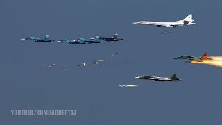 The Power Of The Russian Air Force: Sukhoi Su-57, Su-35, Su-30, Mig-35, Kamov Ka-50