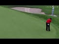 Patrick Reed drives home a 29-foot putt for birdie at Barclays