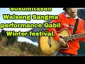 Susumitasen Walseng Sangma live performance Gabil Winter festival.