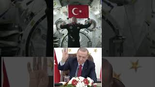 Cumhurbaşkanı Erdoğan, ilk Türk Astronot Alper Gezeravcı ile görüştü.