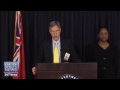Minister Dr Grant Gibbons, April 14 2014