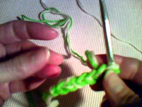 How to Crochet - Two Strands Together - YouTube