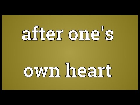 Header of After One's Own Heart