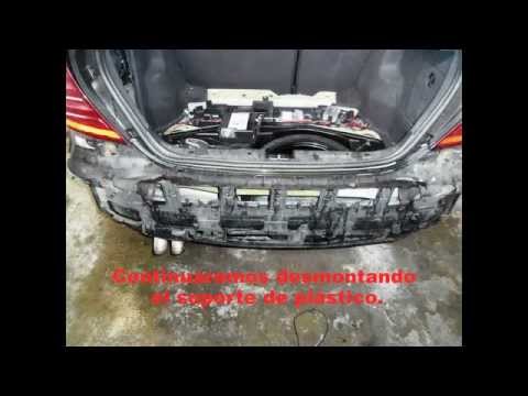 remove rear bumper, mercedes c220 - YouTube