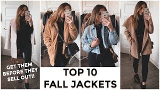 TOP 10 JACKETS FOR FALL - ALL AFFORDABLE & SHORT GIRL FRIENDLY