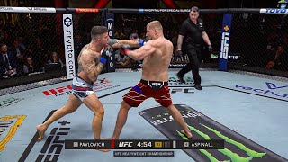 С 1 Удара! Полный Бой Сергей Павлович Vs Том Аспиналл Ufc 295 | Полный Разбор. Прямой Эфир Юфс