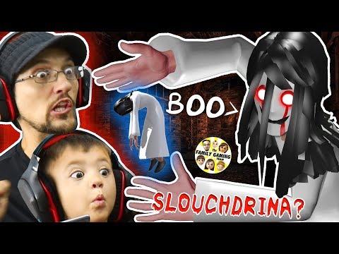 SLENDRINA's SLOUCHY SISTER? = SLOUCHDRINA! FGTEEV Shawn Plays Hello Neighbor Granny Style Game