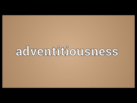 Header of adventitiousness