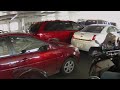 Departing the ferry in Nanaimo, Vancouver island, BC