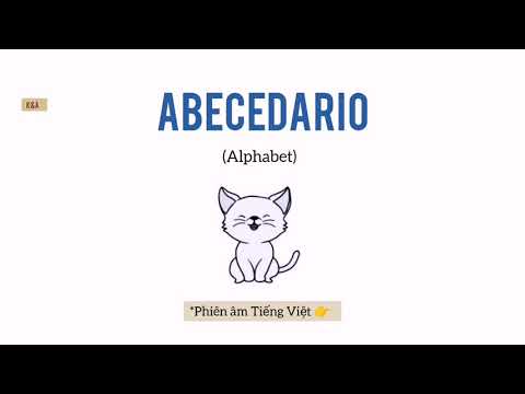 Bảng Chữ Cái Tiếng Tây Ban Nha