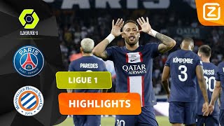 NEYMAR EN MBAPPÉ SCHITTEREN IN PARIJS! ✨ | PSG vs Montpellier | Ligue 1 2022/23 