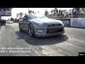 900 HP GT-R vs Insane Turbo Hayabusa - Heads up 1/4 Mile Drag Race - Road Test TV