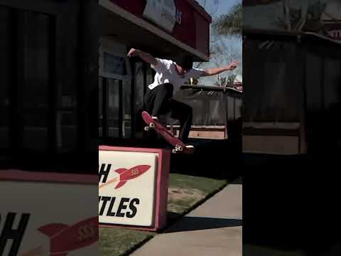 Jesse Vieira with a high speed nose grind in the Central Valley #skateboarding