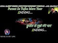 Kitna Haseen Chehra Karaoke With Scrolling Lyrics Eng  & हिंदी