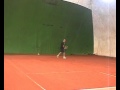 Tennis - partita amatoriale stefano contro michele LATO STEFANO 13-11-2010